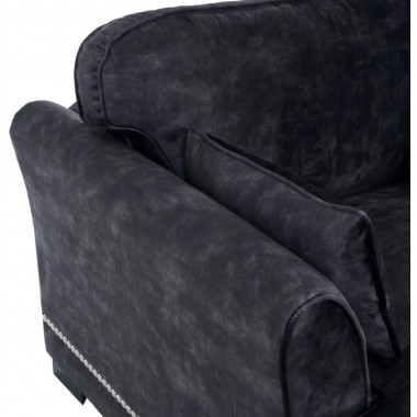 Meridian in dark grey fabric 114 cm DENZZO DENZZO - 4