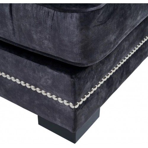 Meridian em tecido cinza escuro 114 cm DENZZO DENZZO - 7