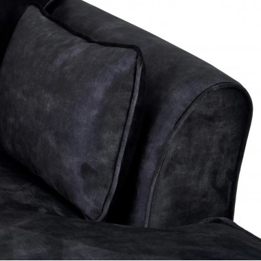 Meridian in dark grey fabric 114 cm DENZZO DENZZO - 9