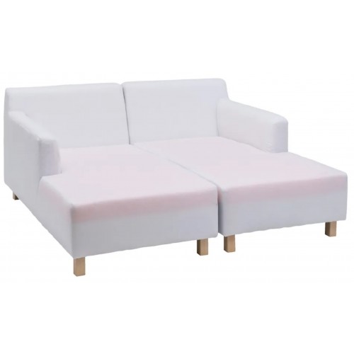 Sofá de sofá de tecido bege de 190cm DENZZO DENZZO - 13