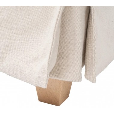 Canapé 4 places tissu beige 253cm DENZOO DENZZO - 13