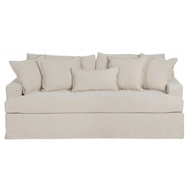 Sofa 3 Plätze Creme 260cm IXIA IXIA - 3