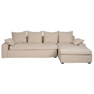 Rechts Angle Creme Sofa 300cm IXIA IXIA - 3