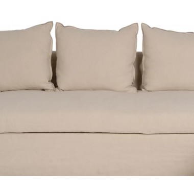 Rechts Angle Creme Sofa 300cm IXIA IXIA - 8