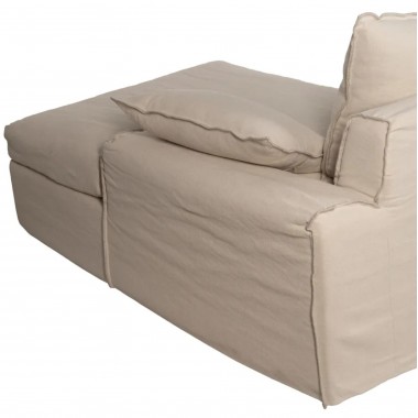 Rechts Angle Creme Sofa 300cm IXIA IXIA - 11