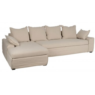 Left Angle Sofa Cream 300cm IXIA IXIA - 1