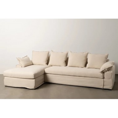 Left Angle Sofa Cream 300cm IXIA IXIA - 2