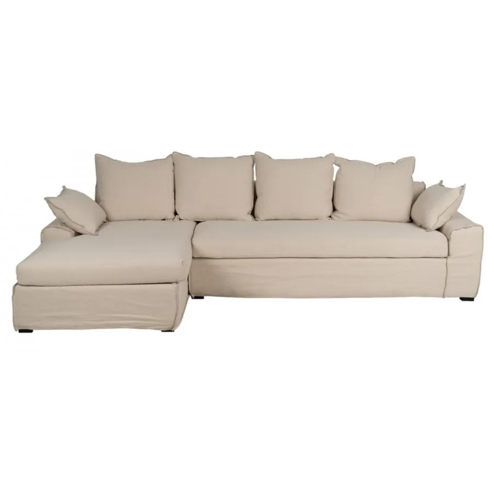 Ángulo izquierdo Sofa Cream 300cm IXIA IXIA - 3