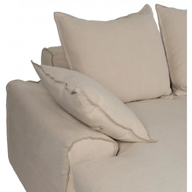 Ángulo izquierdo Sofa Cream 300cm IXIA IXIA - 5