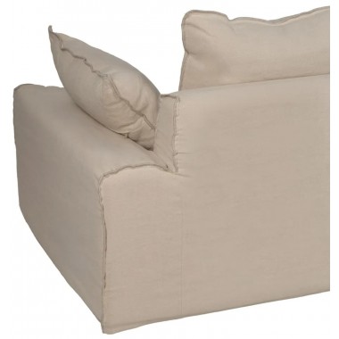 Ángulo izquierdo Sofa Cream 300cm IXIA IXIA - 13