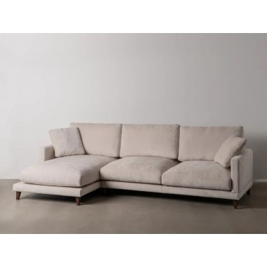 Sofa de ángulo izquierdo beige 290cm IXIA IXIA - 2