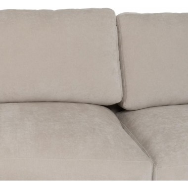 Sofa de ángulo izquierdo beige 290cm IXIA IXIA - 7