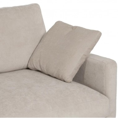 Sofa de ángulo izquierdo beige 290cm IXIA IXIA - 8