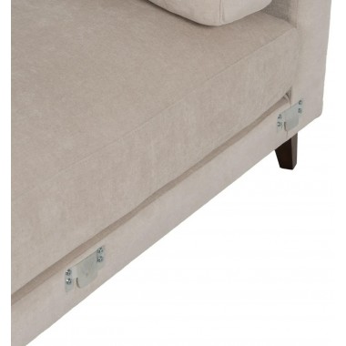 Sofa de ángulo izquierdo beige 290cm IXIA IXIA - 10