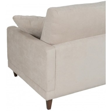 Sofa de ángulo izquierdo beige 290cm IXIA IXIA - 14