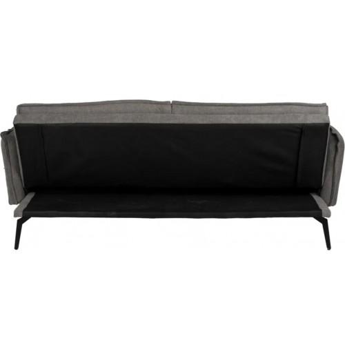 Sofá cama cinza tecido de tecido de tecido de metal 214cm IXIA IXIA 18