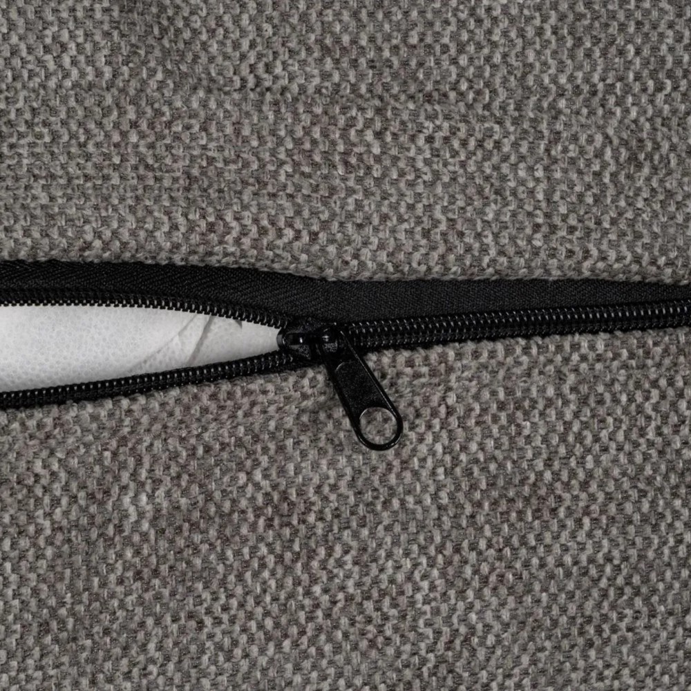Sofá cama cinza tecido de tecido de tecido de metal 214cm IXIA IXIA - 4