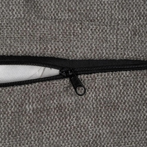 Sofá cama cinza tecido de tecido de tecido de metal 214cm IXIA IXIA - 4