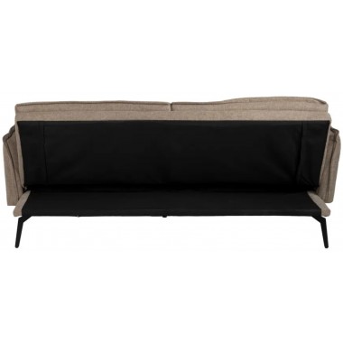 Sofa-Lit taupe tela metal foot linen 214cm IXIA IXIA - 18