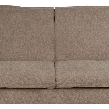 Sofa-Lit taupe tela metal foot linen 214cm IXIA IXIA - 13