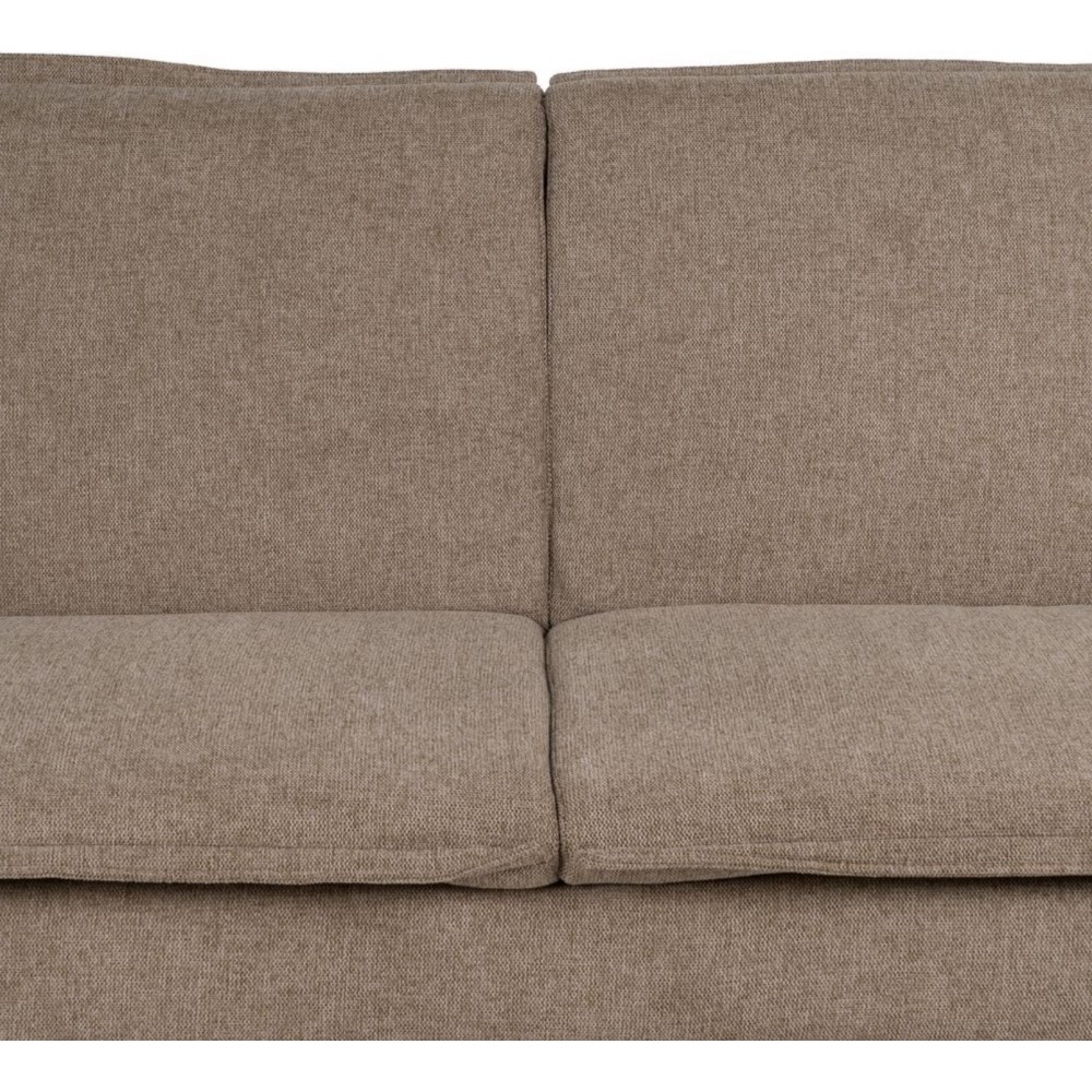 Sofá cama Taupe Than Than Line Metal Pé 214cm IXIA IXIA - 13