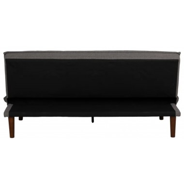 Sofa Bett Stoff Grau Füße Holz 181cm IXIA IXIA - 6