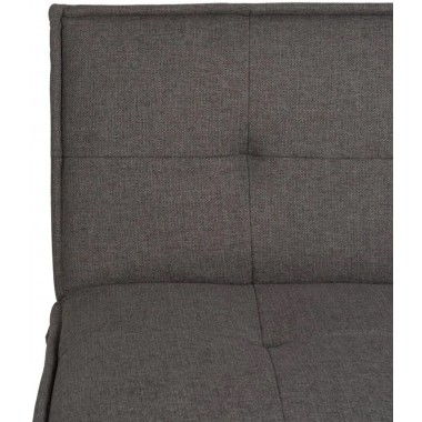 Sofa-bed Grijze stof Houten voet 181cm IXIA IXIA - 8