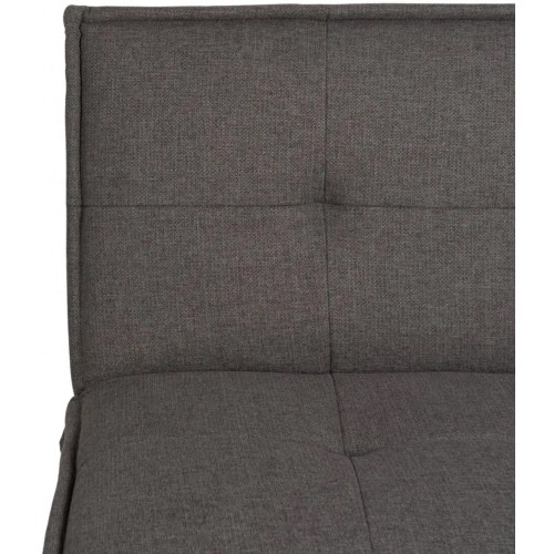 Sofa bed Fabric Grey Feet Wood 181cm IXIA IXIA - 8