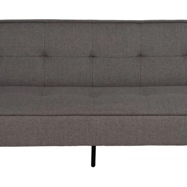 Sofa Bett Stoff Grau Füße Holz 181cm IXIA IXIA - 9