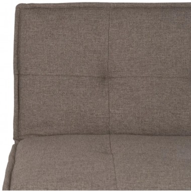 Sofa-bed Beige Stof Houten voet 181cm IXIA IXIA - 8