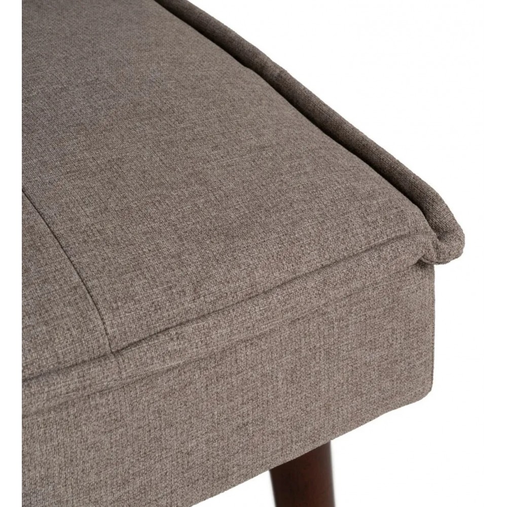 Sofa Bett Beige Stoff Holzfuß 181cm IXIA IXIA - 9