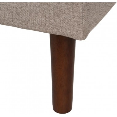 Divano letto Beige Tessuto Woodfoot 181cm IXIA IXIA - 14