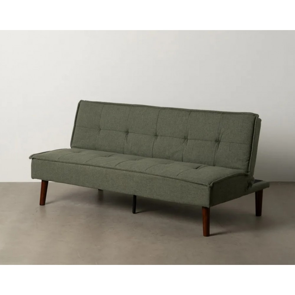 Sofa bed Green Fabric Woodfoot 181cm IXIA IXIA - 3