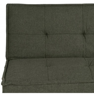 Sofa Bett Grün Stoff Holzfuß 181cm IXIA IXIA - 8