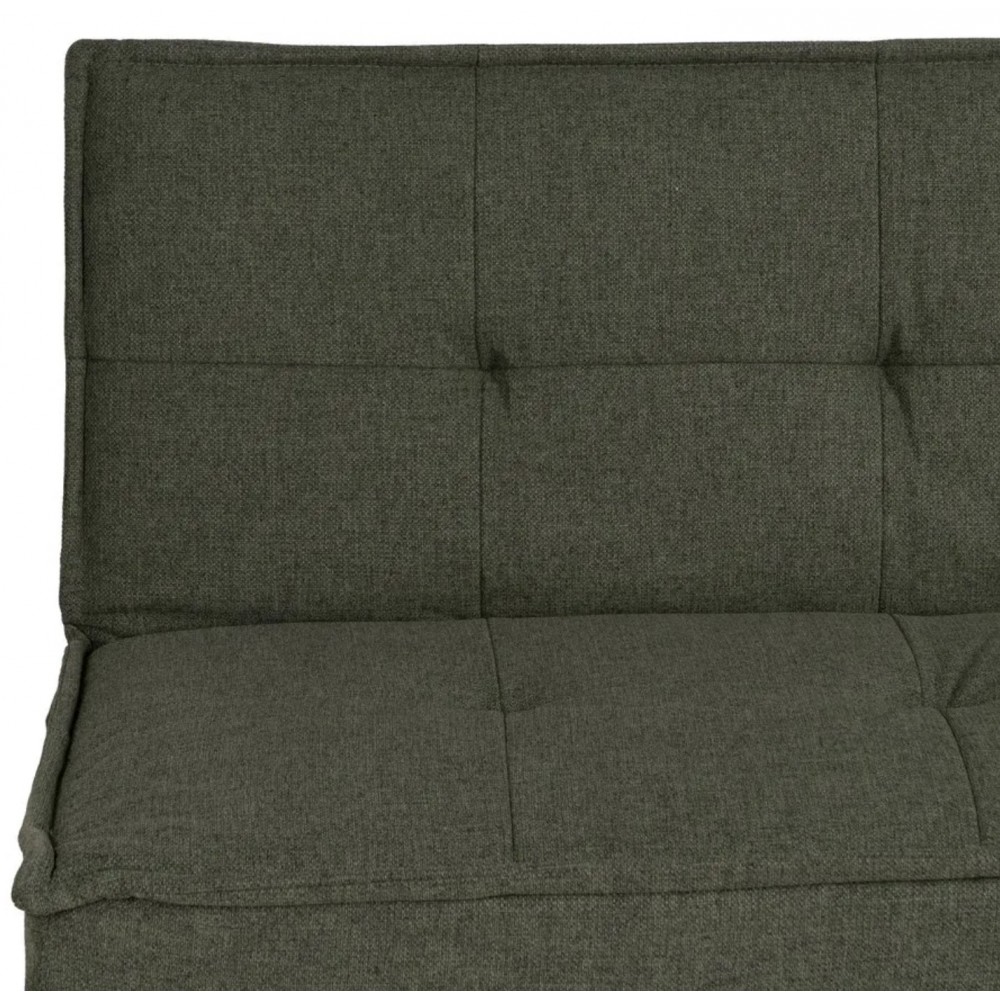 Tecido de cama de sofá-cama de madeira verde 181cm IXIA IXIA - 8