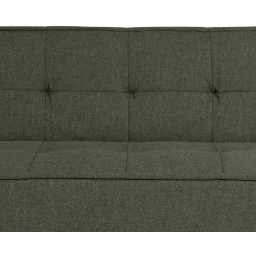 Sofa cama verde tela Pie de madera 181cm IXIA IXIA - 11
