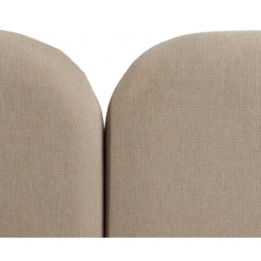 3 seater sofa modern beige fabric 223cm IXIA IXIA - 11