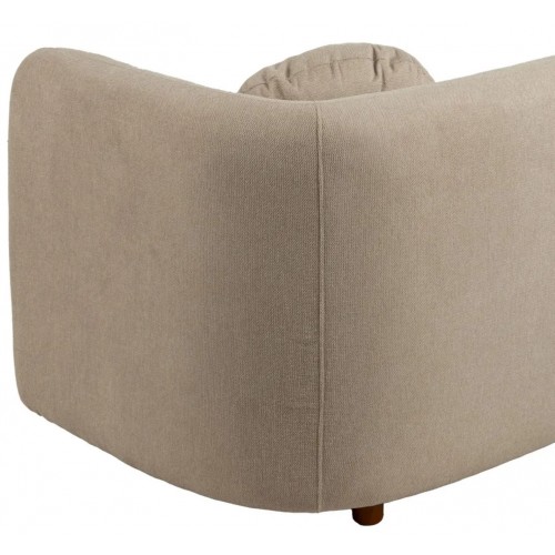 Sofa 3 zitplaatsen modern beige weefsel 223cm IXIA IXIA - 12