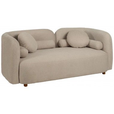 2 seater sofa modern beige fabric 176cm IXIA IXIA - 1