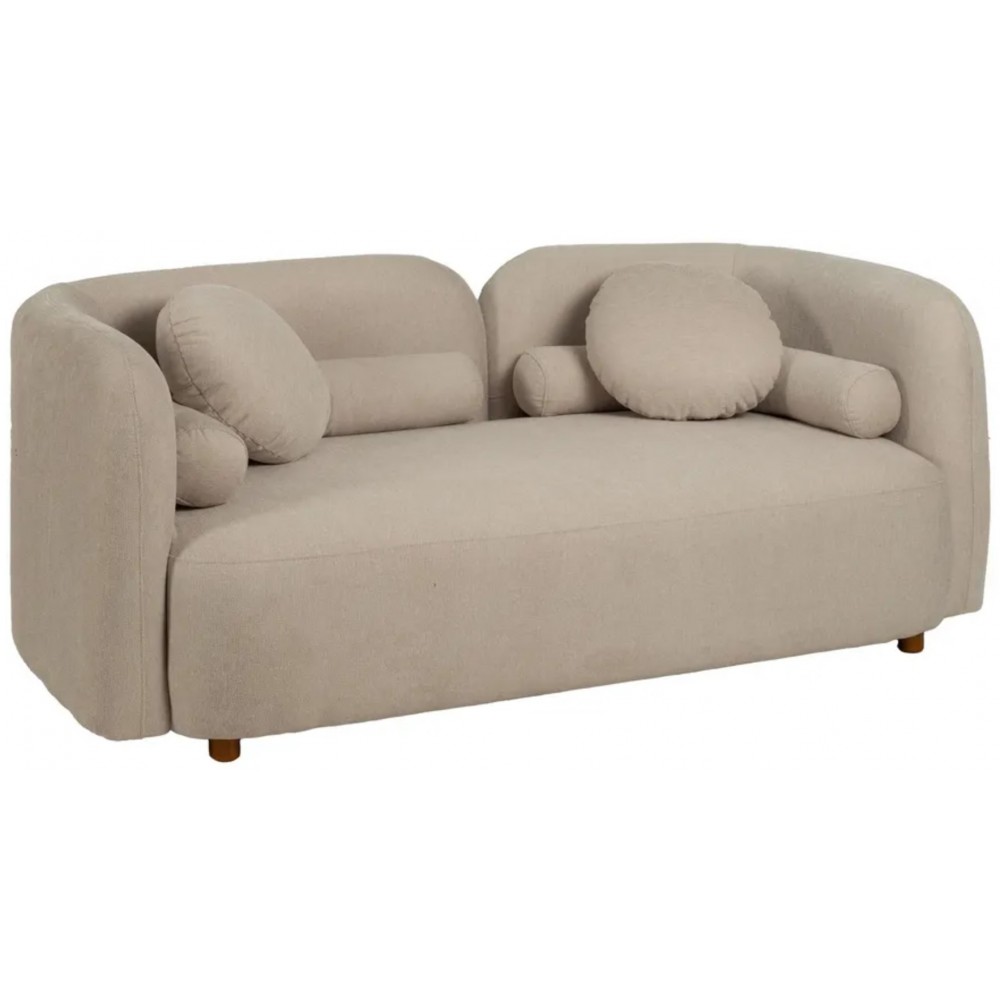 2 seater sofa modern beige fabric 176cm IXIA IXIA - 1