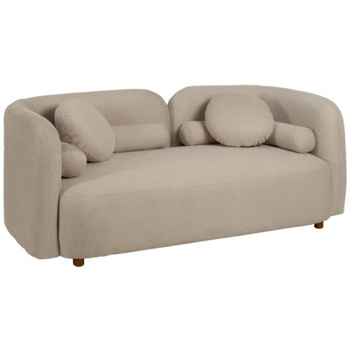 Canapé 2 places moderne tissu beige 176cm IXIA IXIA - 1