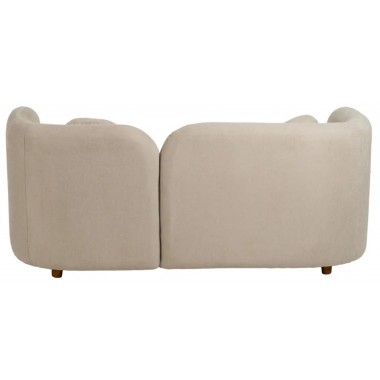 2 seater sofa modern beige fabric 176cm IXIA IXIA - 4