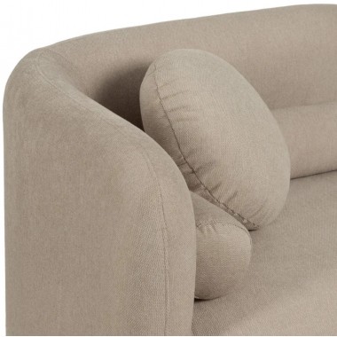 2 seater sofa modern beige fabric 176cm IXIA IXIA - 5