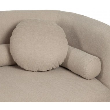 2 seater sofa modern beige fabric 176cm IXIA IXIA - 7