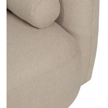 2 seater sofa modern beige fabric 176cm IXIA IXIA - 8