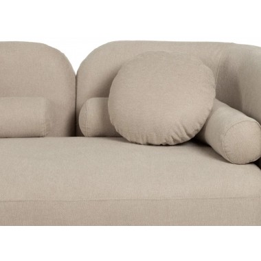 2 seater sofa modern beige fabric 176cm IXIA IXIA - 10