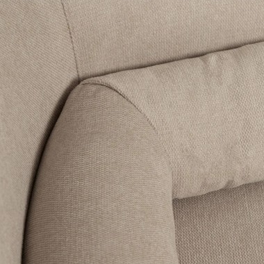 2 seater sofa modern beige fabric 176cm IXIA IXIA - 11