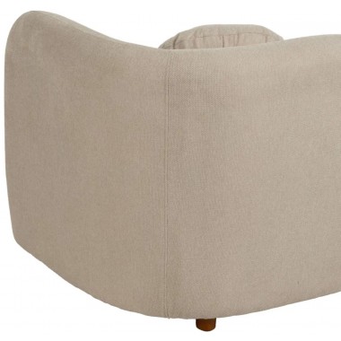 2 seater sofa modern beige fabric 176cm IXIA IXIA - 13