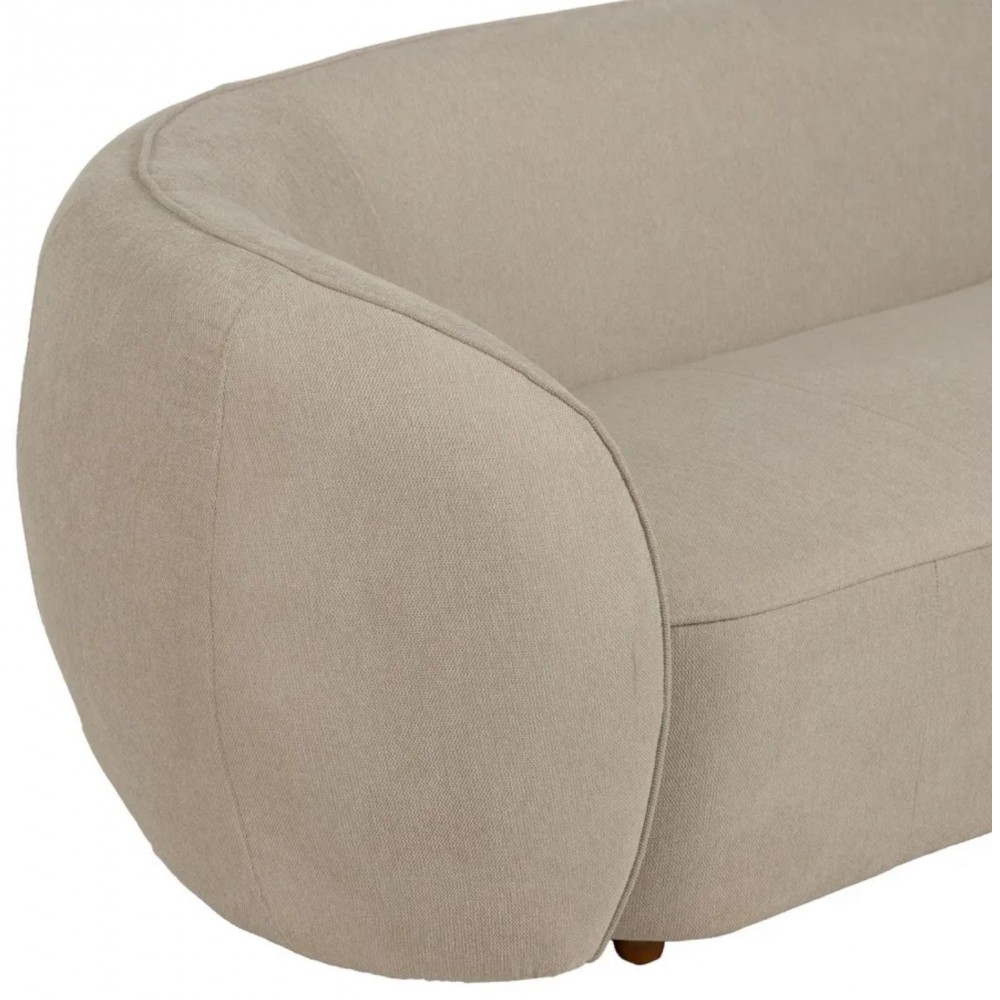 3 sitzsofa asymmetrisch beige stoff 229cm IXIA IXIA - 4