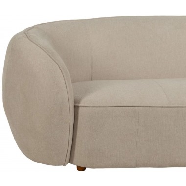 3 seater sofa asymmetric beige fabric 229cm IXIA IXIA - 5